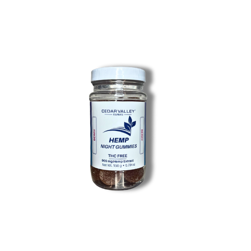 Hemp Isolate Night Berry Gummies - 30 ct