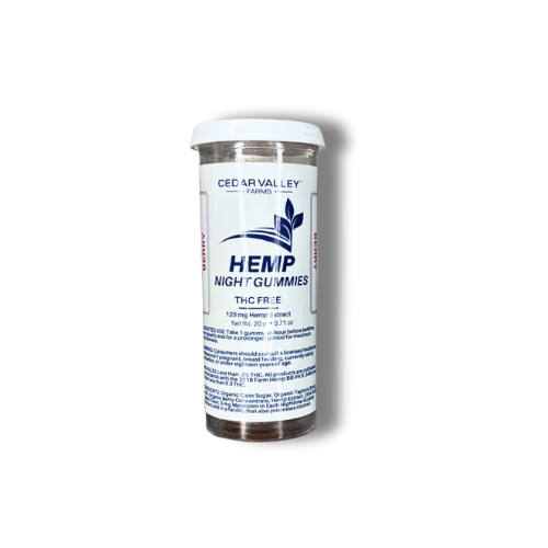 Hemp Isolate Night Berry Gummies - 4 ct