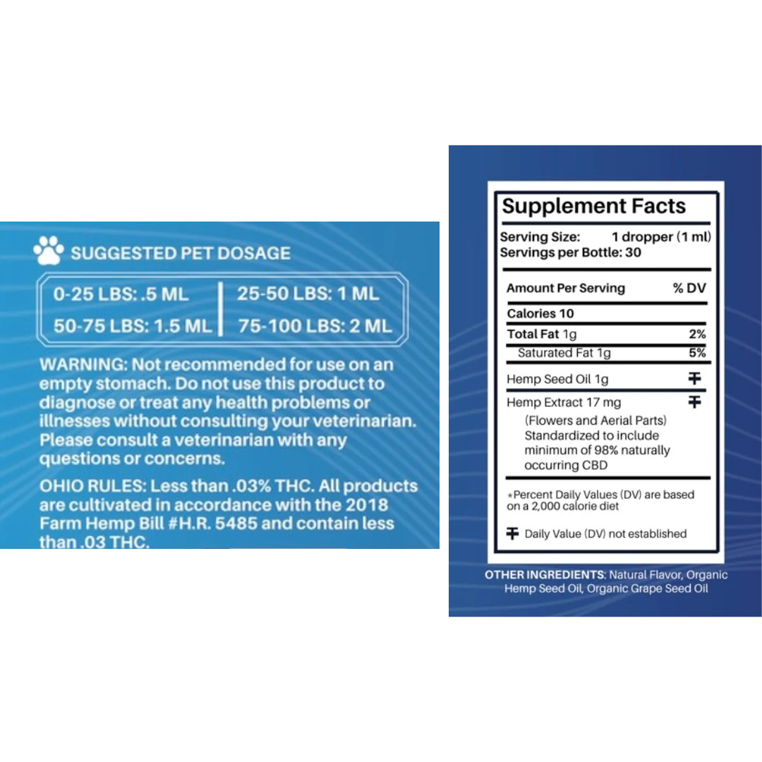 Hemp Chill Noses Pet Tincture