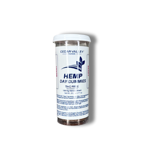 Hemp Isolate Day Berry Gummies - 4 ct